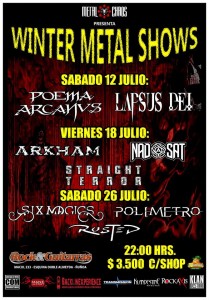winter  metal shows