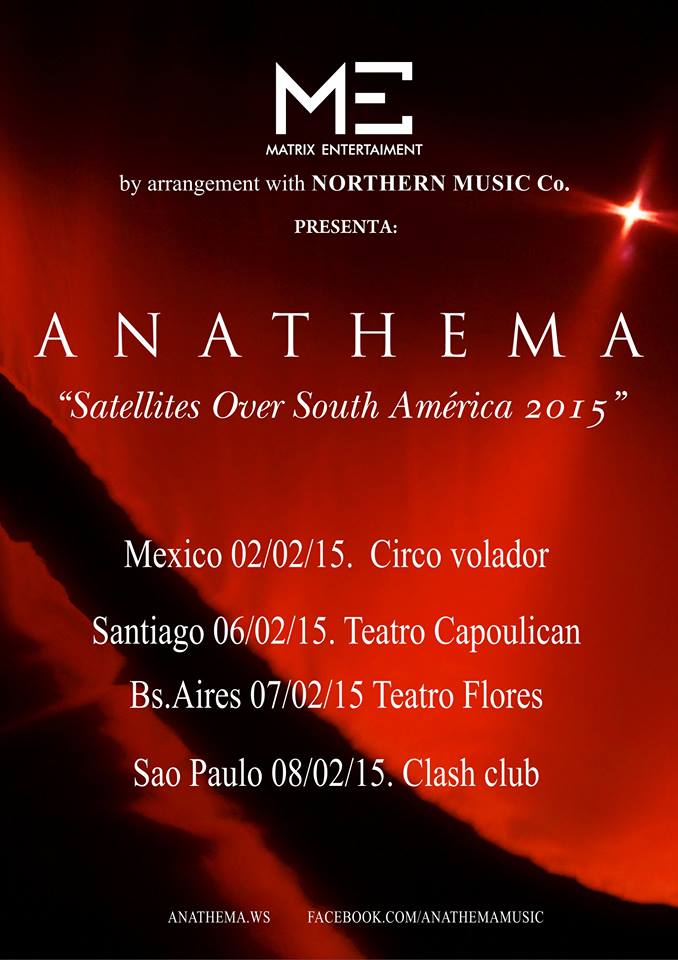 Anathema gira 2015