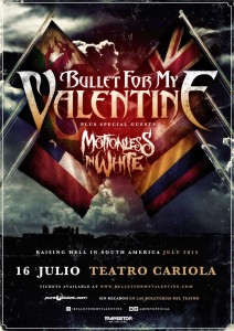 Bullet For My Valentine en Chile