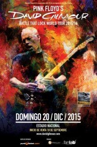 AFICHE EN BAJA DAVID GILMOUR
