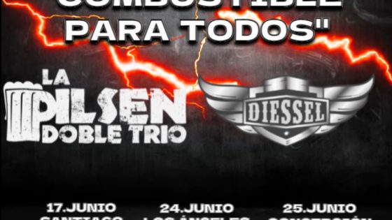 Gira de DIESSEL y La Pilsen Doble Trío